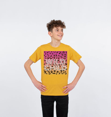 Kids Wild Child Leopard T-shirt
