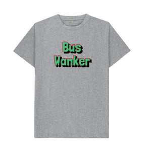 Athletic Grey Bus Wanker T-shirt
