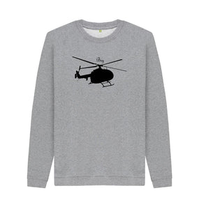 Light Heather Big Chopper Sweatshirt (larger size)