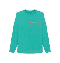 Seagrass Green Love Logo Sweatshirt