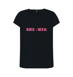 Black She Her T-shirt 2