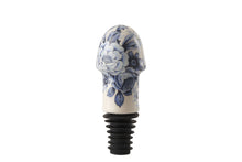 Blue Delft Cock Bottle Stopper