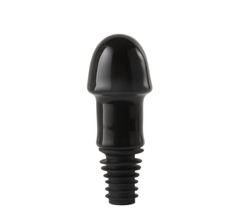 Black Cock Bottle Stopper