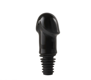 Black Cock Bottle Stopper