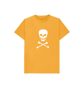 Mustard Kids Pirate (Skull and Crossbones) T-shirt