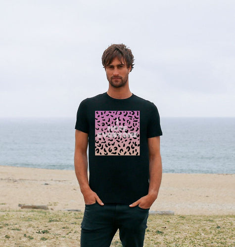 I hate everyone leopard print T-shirt