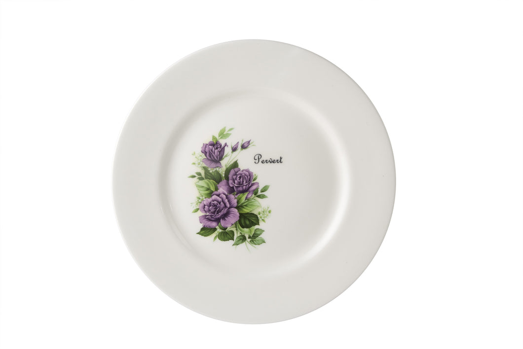 Pervert Dinner Plate