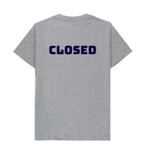 Athletic Grey Open Closed T-shirt