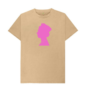 Sand Unisex Pink Queen T-shirt