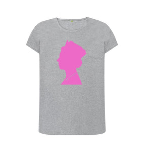 Athletic Grey Women's Queen Crew Neck T-shirt