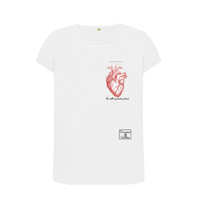 White Womenswear Be still my beating heart T-shirt