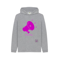Athletic Grey Kids Shouty Hoodie