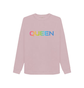 Mauve Queen Platinum Jubilee Long sleeve Sweatshirt