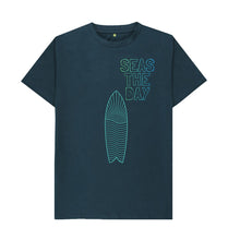 Denim Blue Seas The Day T-shirt