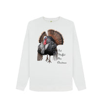 White 'Get Stuffed This Christmas' Women's Sweatshirt