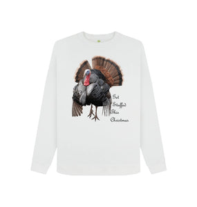 White 'Get Stuffed This Christmas' Women's Sweatshirt