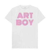 White Art Boy T-shirt