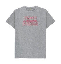 Athletic Grey Larger Fit Female Founder T-shirt