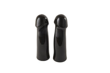 Handmade Small Black Salt & Pepper Shaker