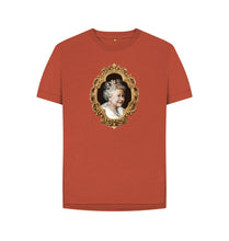 Rust The Queen Relaxed Fit T-shirt