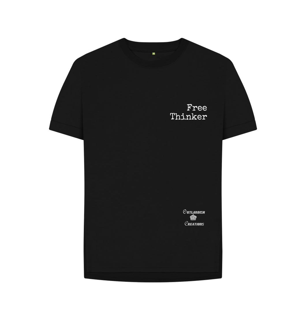 Black Free Thinker T-shirt
