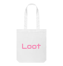 White Loot Bag