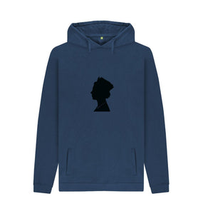 Navy Men's Queen silhouette Hoodie