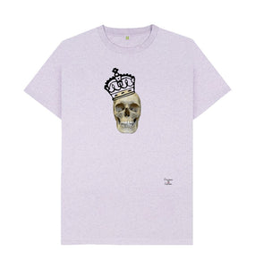 Purple Unisex Skull & Crown T-shirt