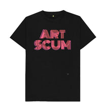 Black Adult Art Scum T-shirt