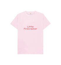Pink Kids Little Firecracker T-shirt