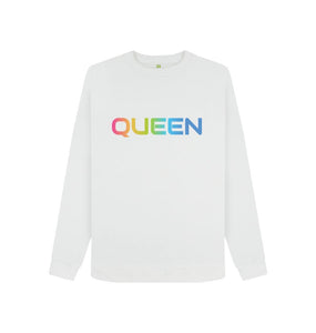 White Queen Platinum Jubilee Long sleeve Sweatshirt