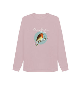 Mauve Women's Merry Christmas Mofos Sweatshirt