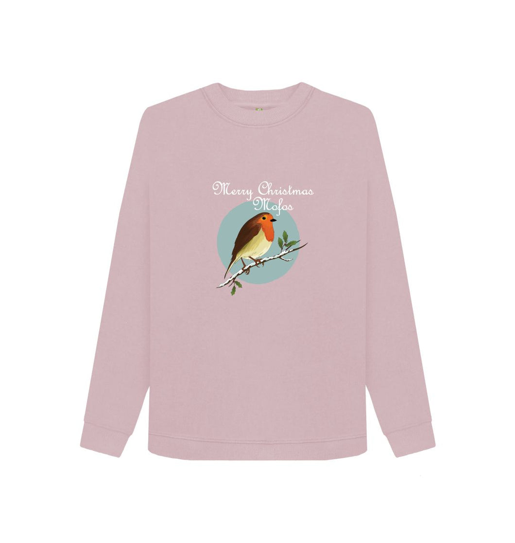 Mauve Women's Merry Christmas Mofos Sweatshirt