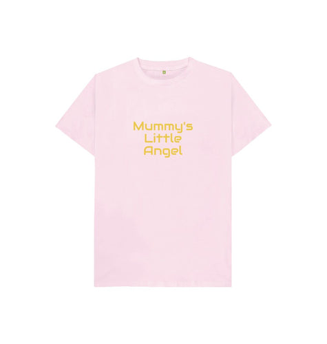 Pink Kid's Mummy's Little Angel T-shirt