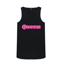 Black Queen Vest Top