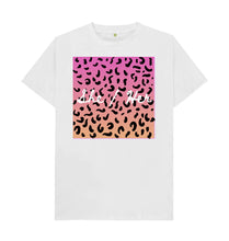 White She \/ Her Leopard Print T-shirt