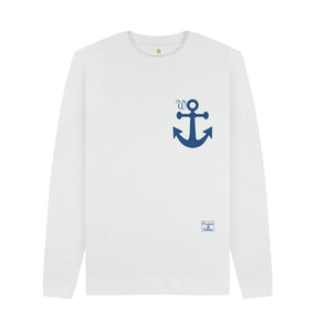 White A Little Bit of a Wanchor Sweatshirt