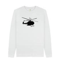 White Big Chopper Sweatshirt (larger size)