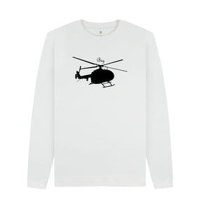 White Big Chopper Sweatshirt (larger size)