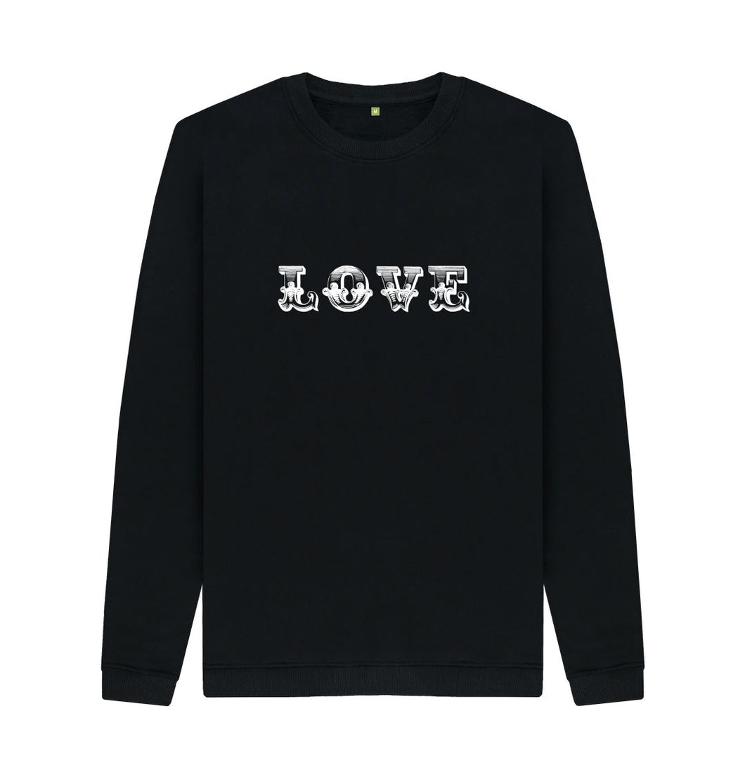 Black Love Sweatshirt (mansize)