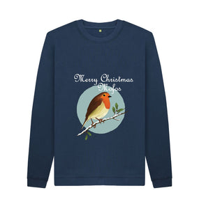Navy Blue Merry Christmas Mofos