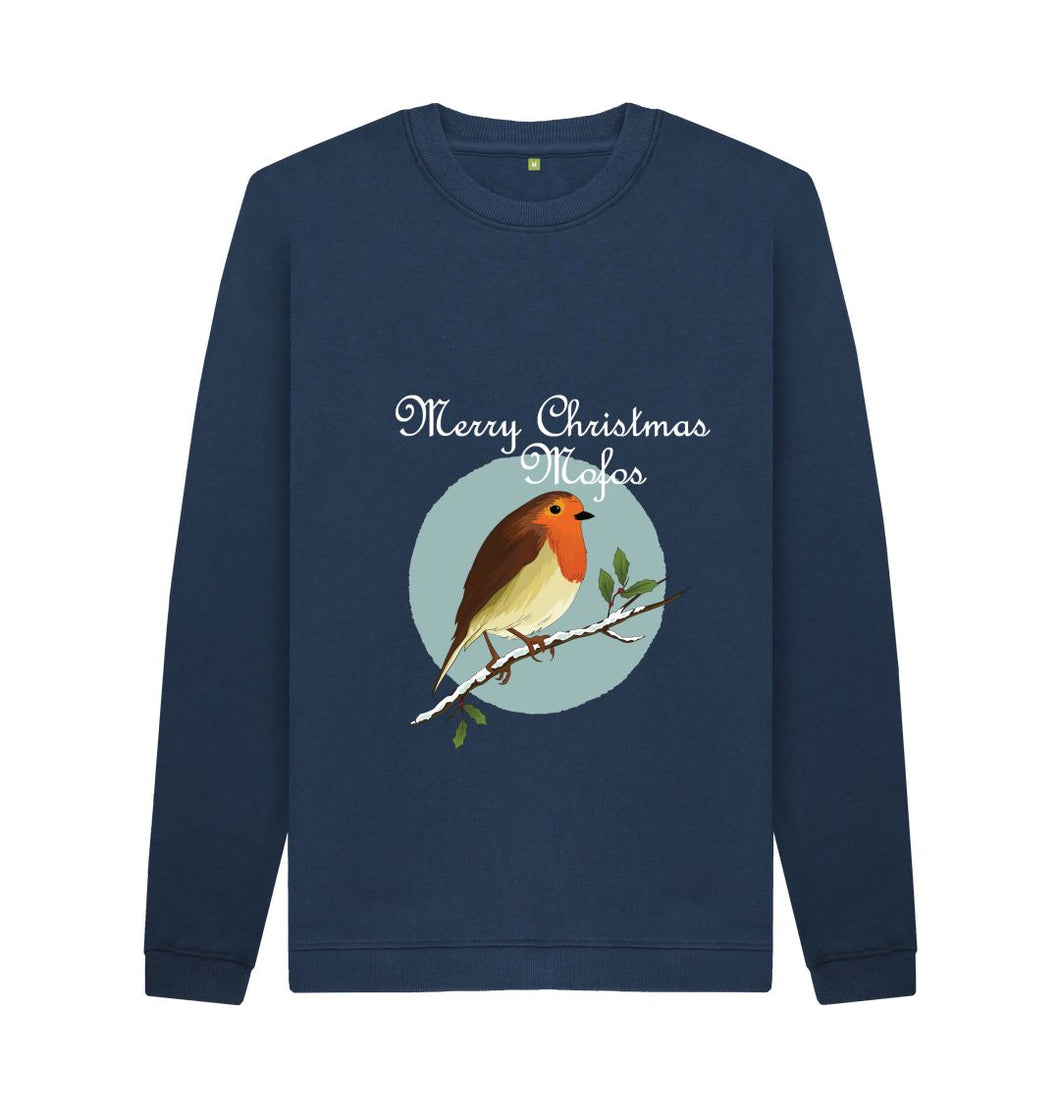 Navy Blue Merry Christmas Mofos