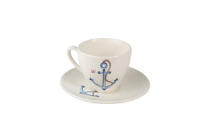 Wanchor Tea Cup & Saucer