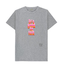 Athletic Grey It's good to talk men's t-shirt