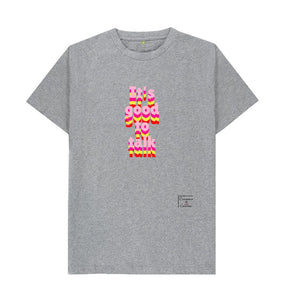 Athletic Grey It's good to talk men's t-shirt