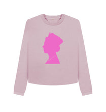 Mauve Queen Elizabeth II Boxy Top