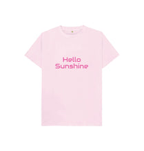 Pink Kids Hello Sunshine T-shirt