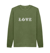 Khaki Love Sweatshirt (mansize)