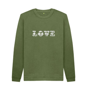 Khaki Love Sweatshirt (mansize)
