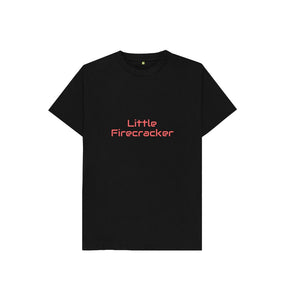 Black Kids Little Firecracker T-shirt